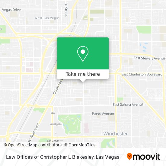 Mapa de Law Offices of Christopher L Blakesley