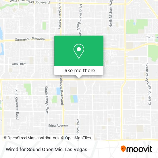 Wired for Sound Open Mic map