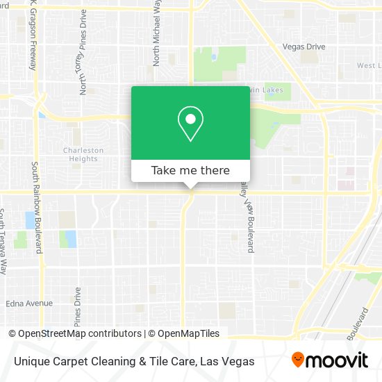 Unique Carpet Cleaning & Tile Care map