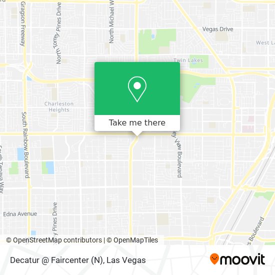 Mapa de Decatur @ Faircenter (N)