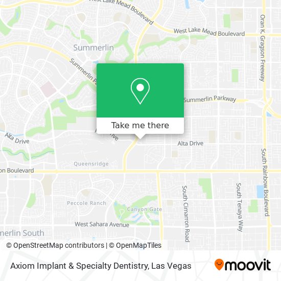 Axiom Implant & Specialty Dentistry map