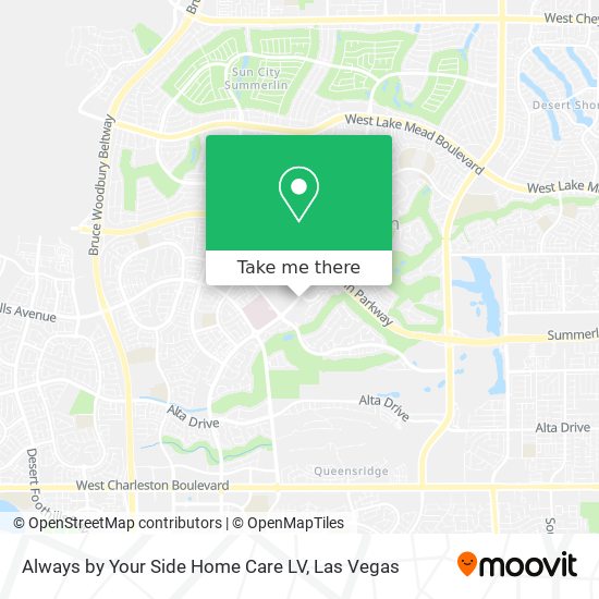 Mapa de Always by Your Side Home Care LV