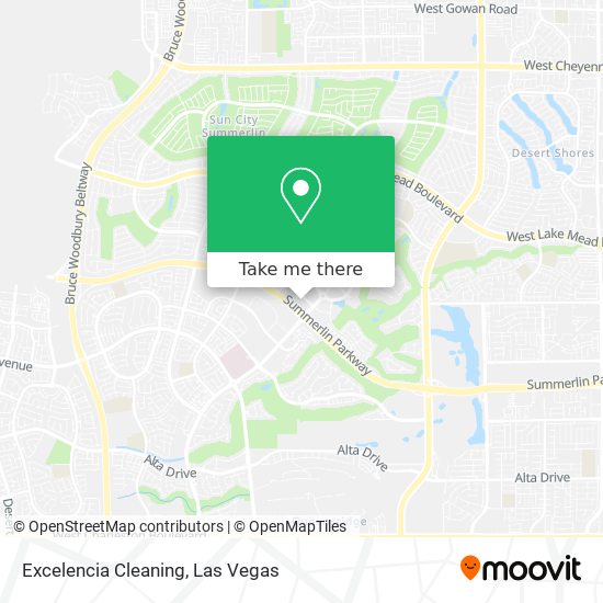 Excelencia Cleaning map