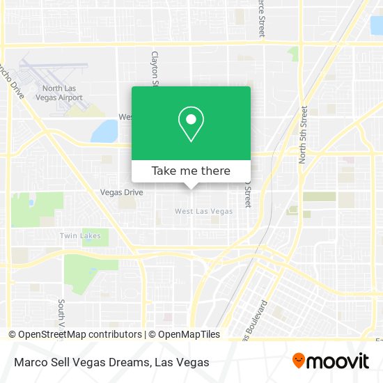 Marco Sell Vegas Dreams map