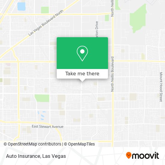 Auto Insurance map