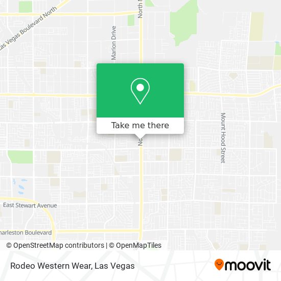 Mapa de Rodeo Western Wear