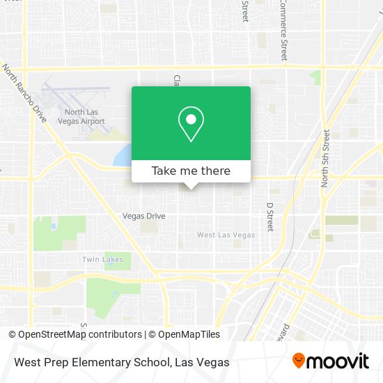 Mapa de West Prep Elementary School