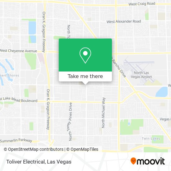 Toliver Electrical map