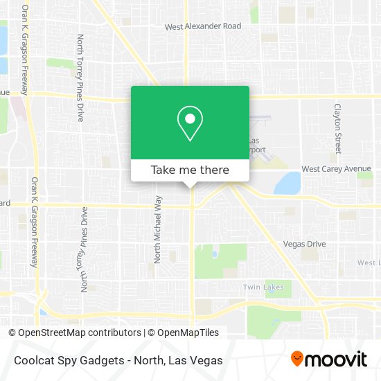 Coolcat Spy Gadgets - North map