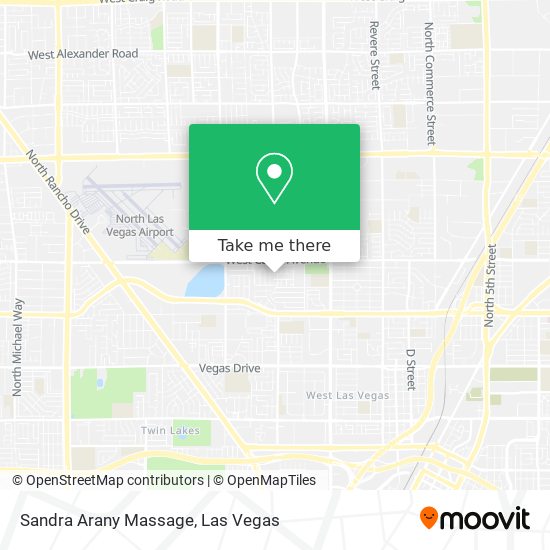 Sandra Arany Massage map