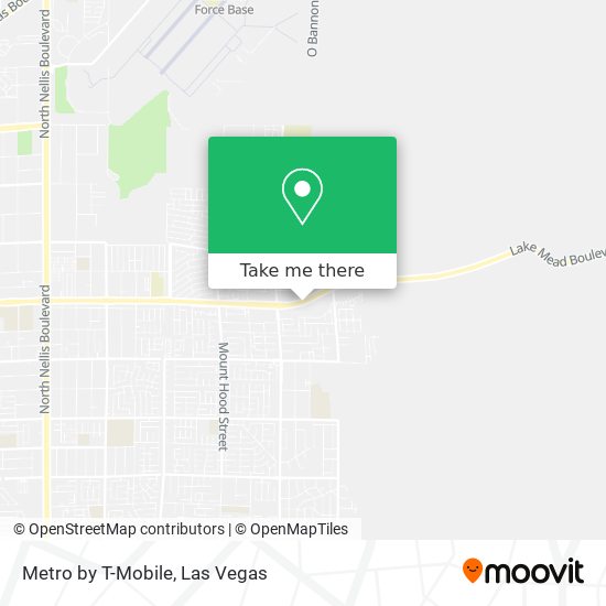 Metro by T-Mobile map