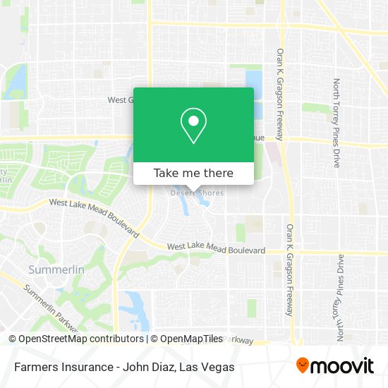 Mapa de Farmers Insurance - John Diaz