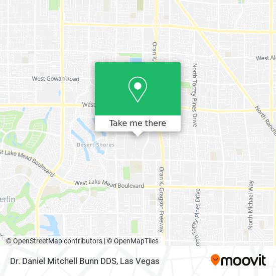 Dr. Daniel Mitchell Bunn DDS map