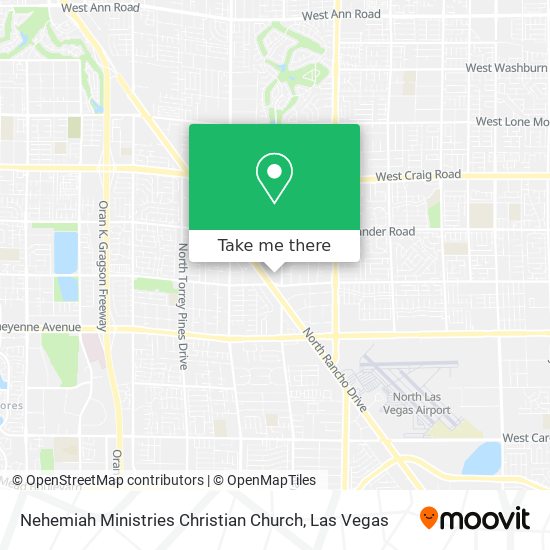 Nehemiah Ministries Christian Church map