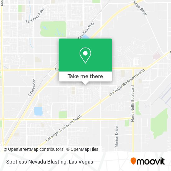 Spotless Nevada Blasting map