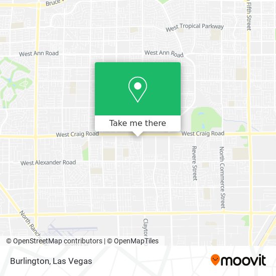 Mapa de Burlington