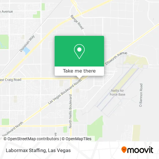 Labormax Staffing map