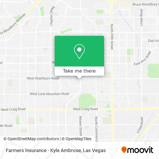 Mapa de Farmers Insurance - Kyle Ambrose