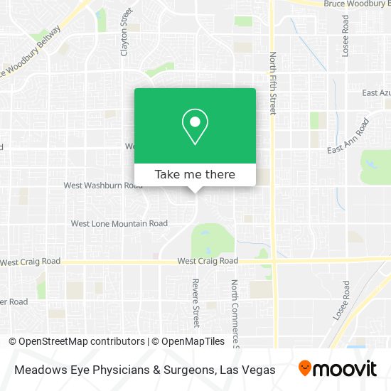 Meadows Eye Physicians & Surgeons map