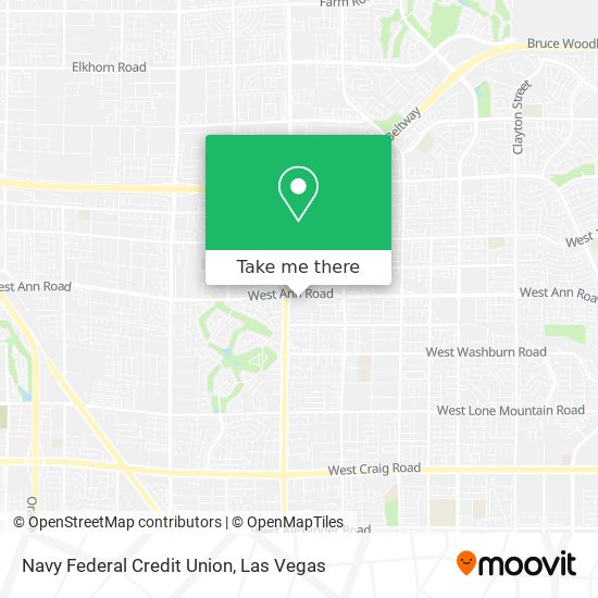 Navy Federal Credit Union map