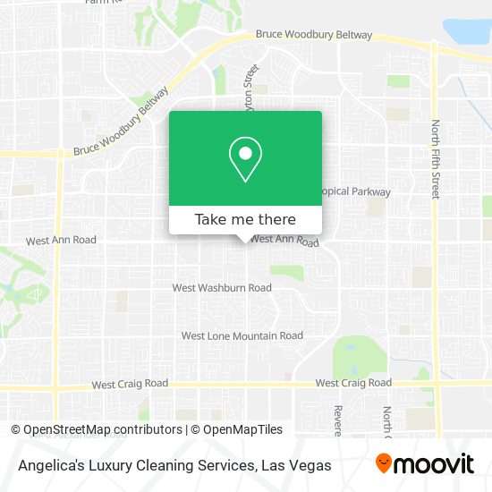Angelica's Luxury Cleaning Services map