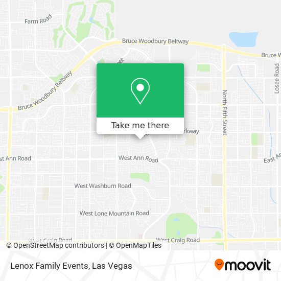 Mapa de Lenox Family Events