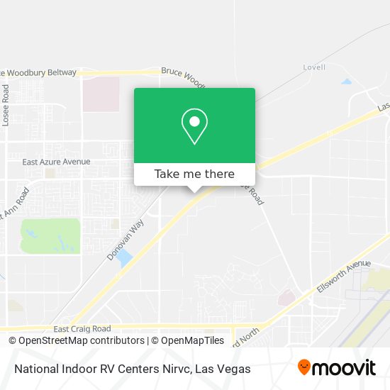 National Indoor RV Centers Nirvc map