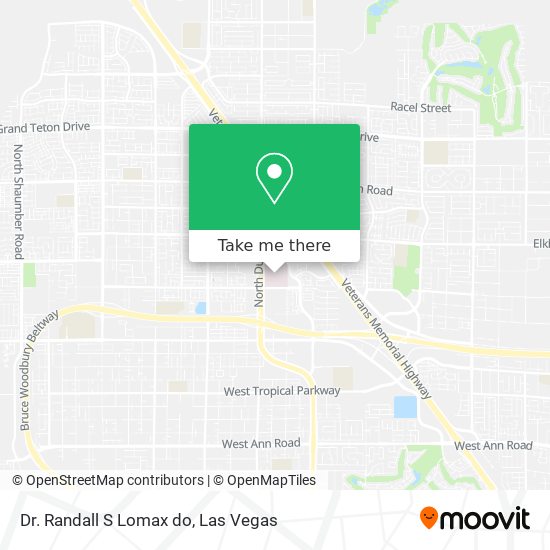 Dr. Randall S Lomax do map
