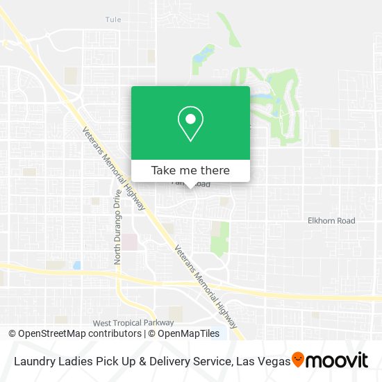 Mapa de Laundry Ladies Pick Up & Delivery Service