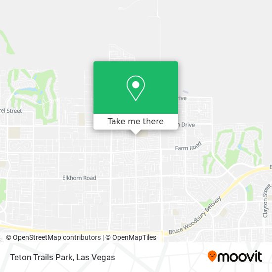 Teton Trails Park map