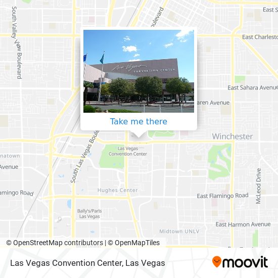 Mapa de Las Vegas Convention Center