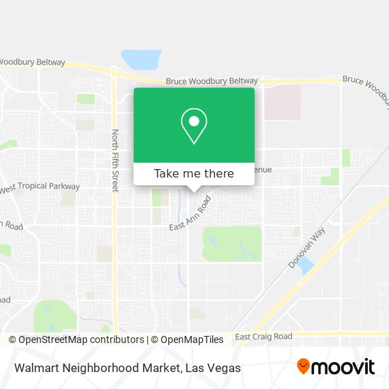 Walmart Neighborhood Market map