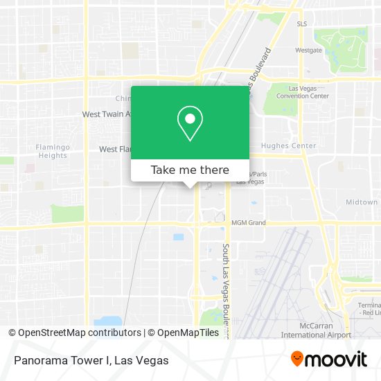 Mapa de Panorama Tower I