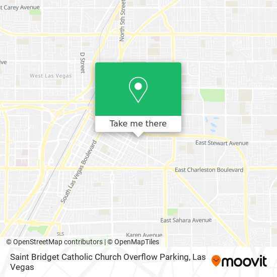 Mapa de Saint Bridget Catholic Church Overflow Parking