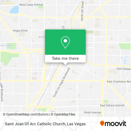 Mapa de Saint Joan Of Arc Catholic Church
