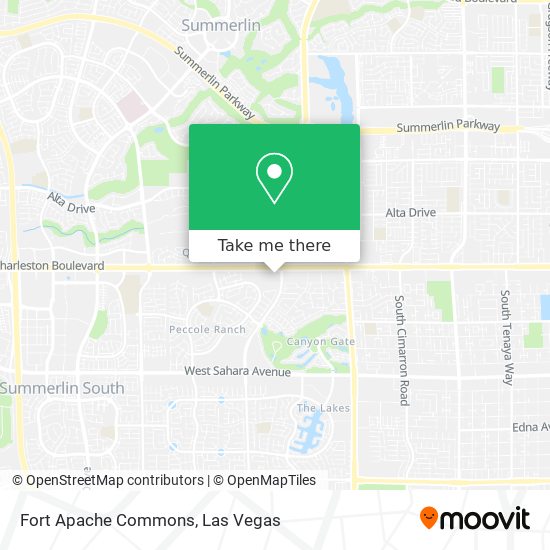 Fort Apache Commons map