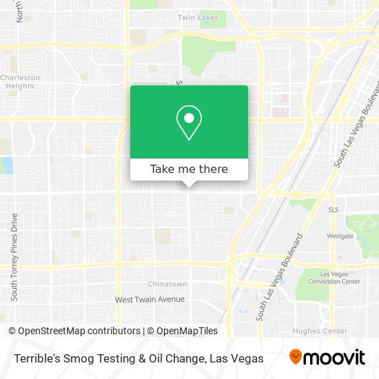 Terrible's Smog Testing & Oil Change map