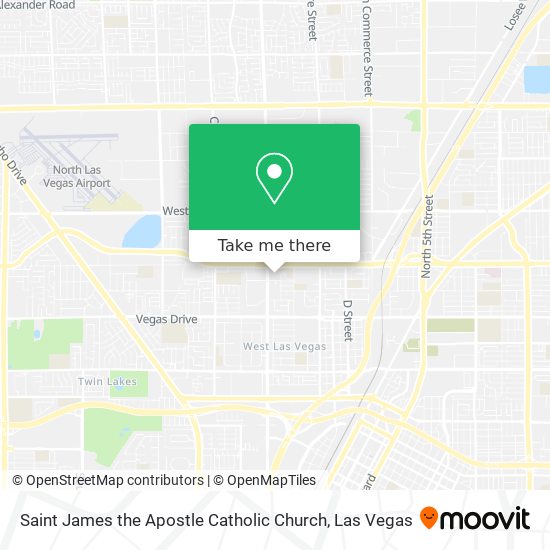 Mapa de Saint James the Apostle Catholic Church