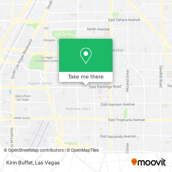 Mapa de Kirin Buffet