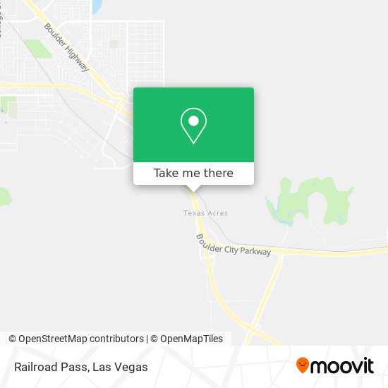 Mapa de Railroad Pass