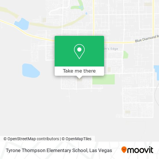 Mapa de Tyrone Thompson Elementary School
