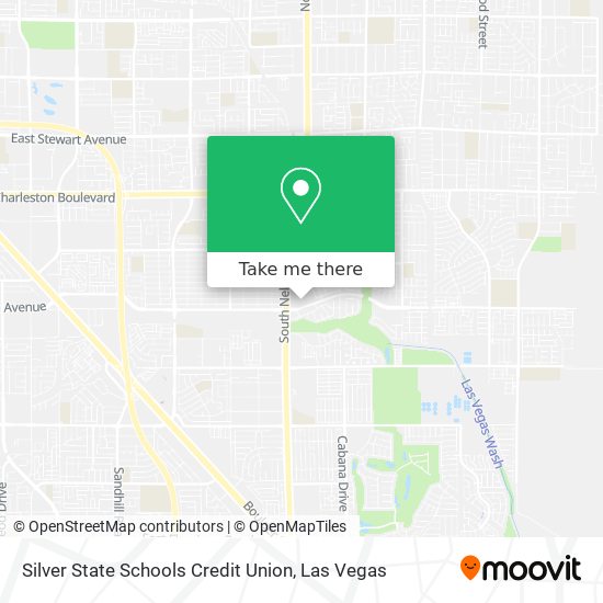 Mapa de Silver State Schools Credit Union