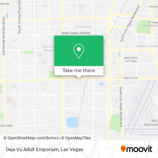 Mapa de Deja Vu Adult Emporium
