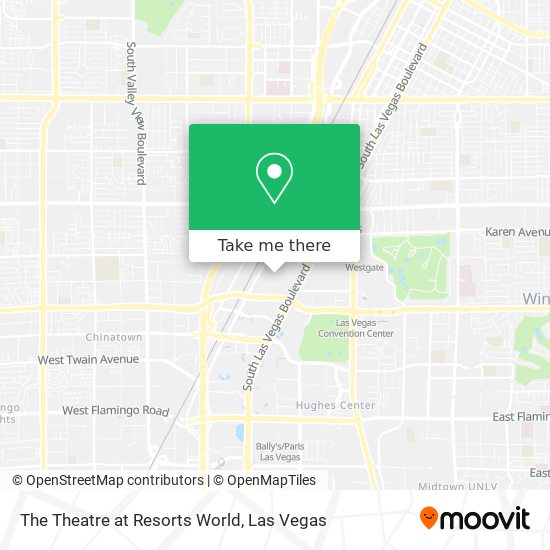 The Theatre at Resorts World map