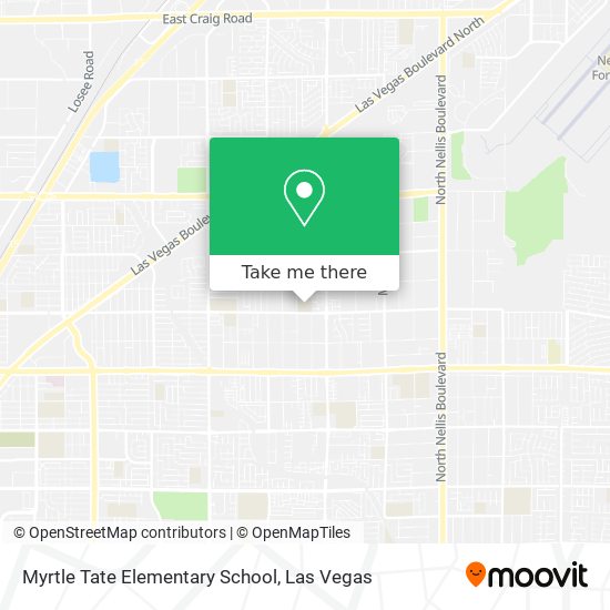 Myrtle Tate Elementary School map