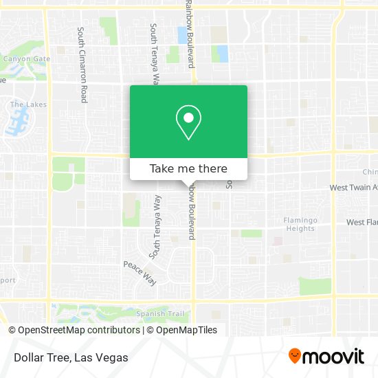 Mapa de Dollar Tree