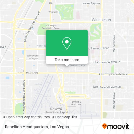 Rebellion Headquarters map
