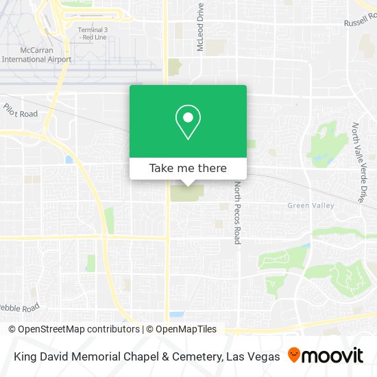 Mapa de King David Memorial Chapel & Cemetery
