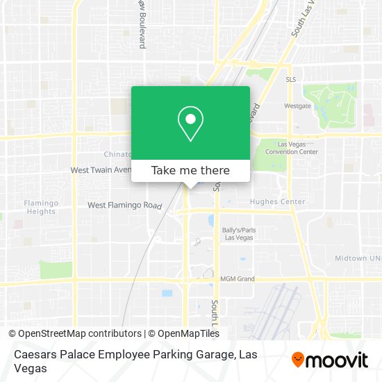 Caesars Palace Parking Garage - Google My Maps