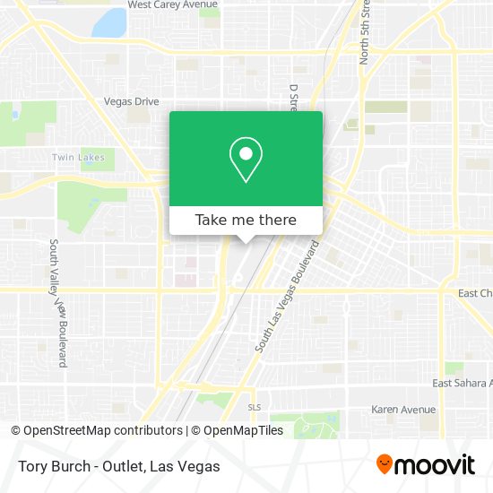How to get to Tory Burch - Outlet in Las Vegas by Bus?